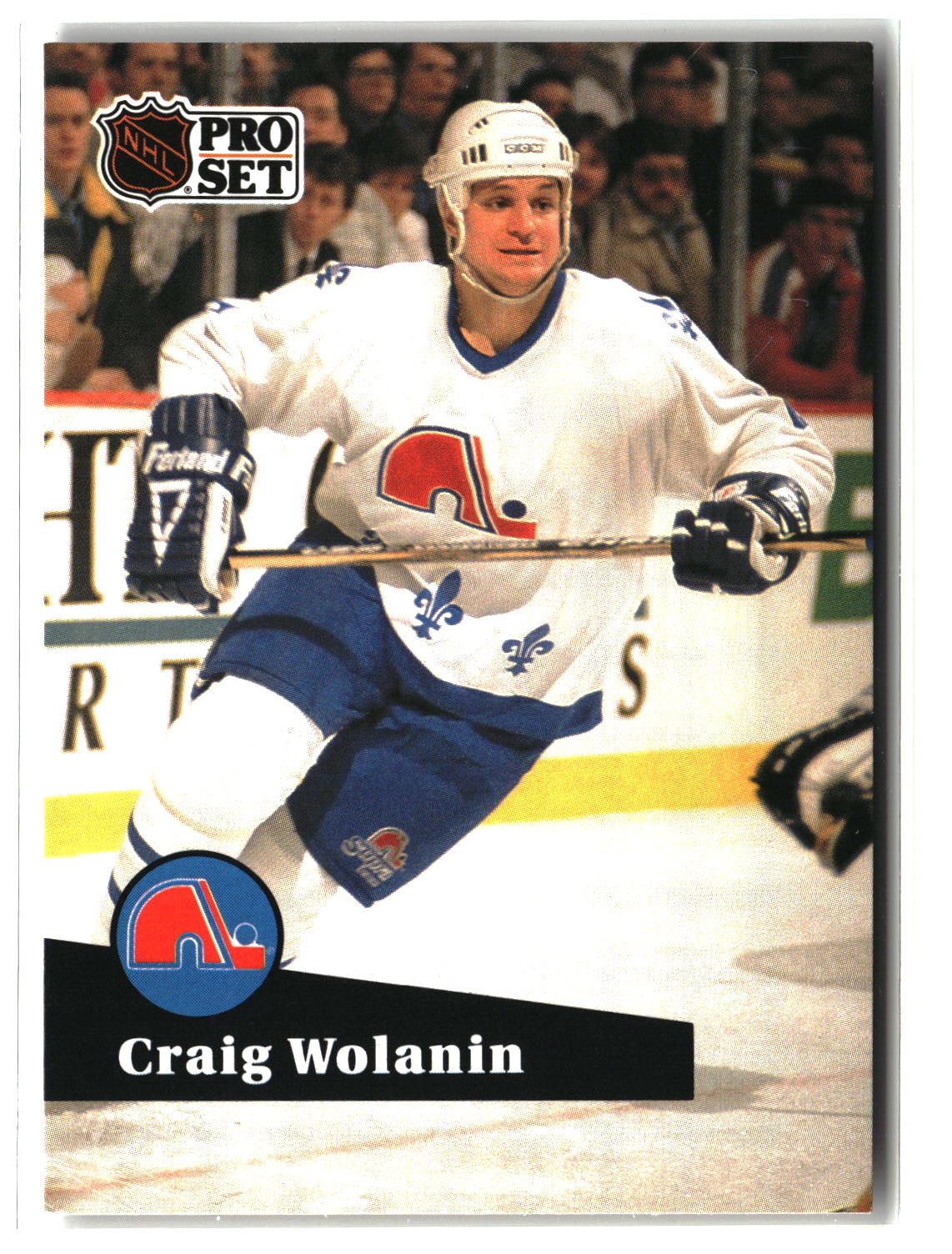 Craig Wolanin 1991-92 Pro Set French #203