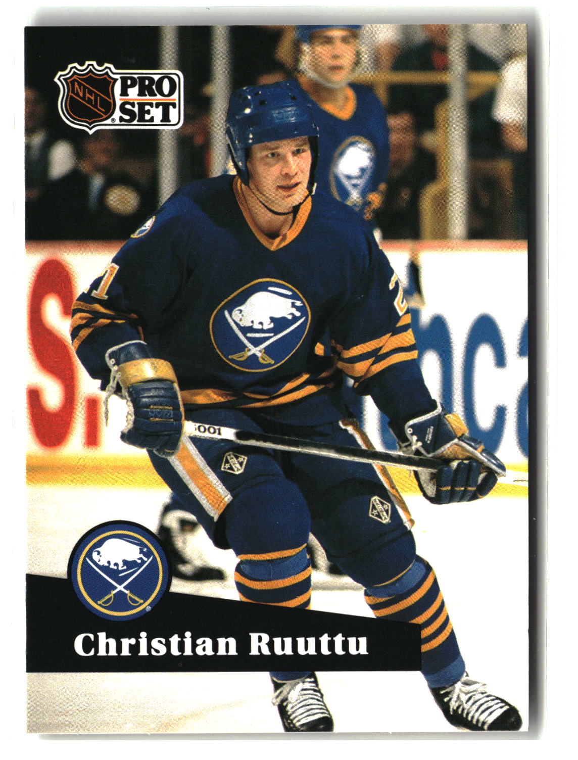 Christian Ruuttu 1991-92 Pro Set French #22