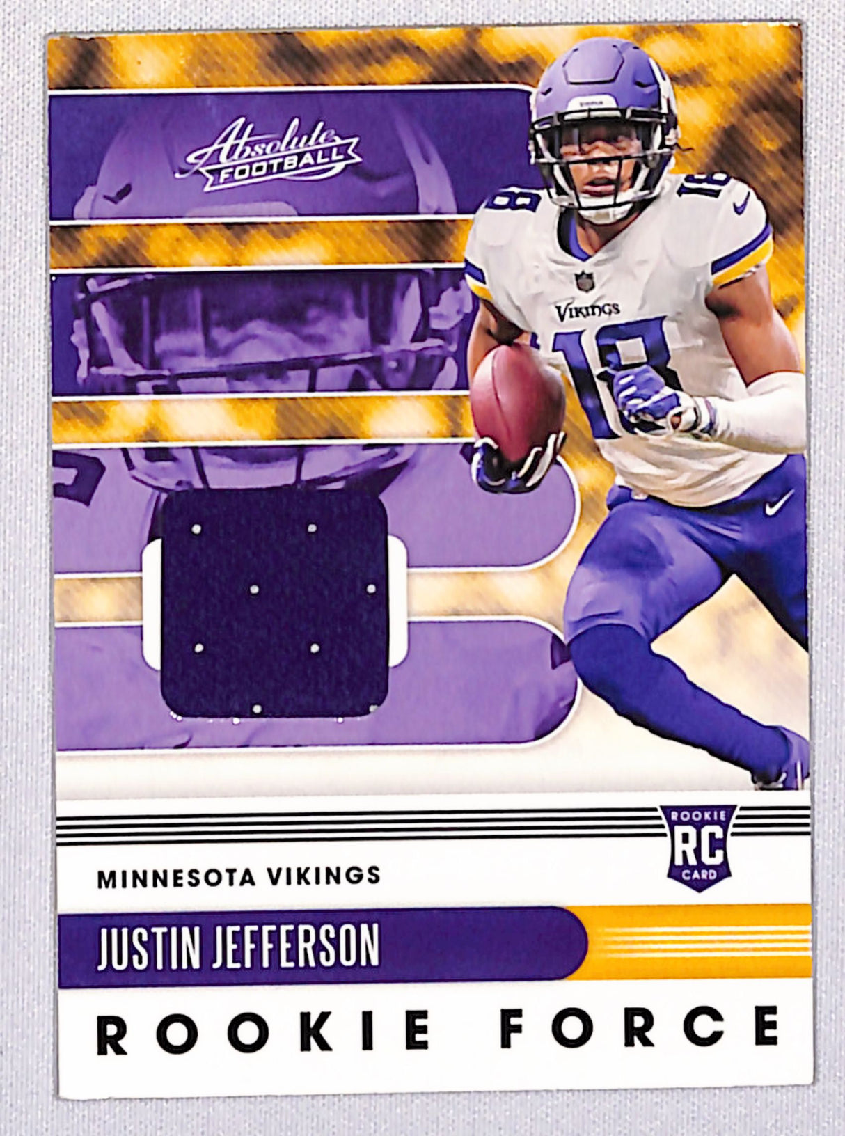 Justin Jefferson 2020 Panini Absolute Rookie Force #13