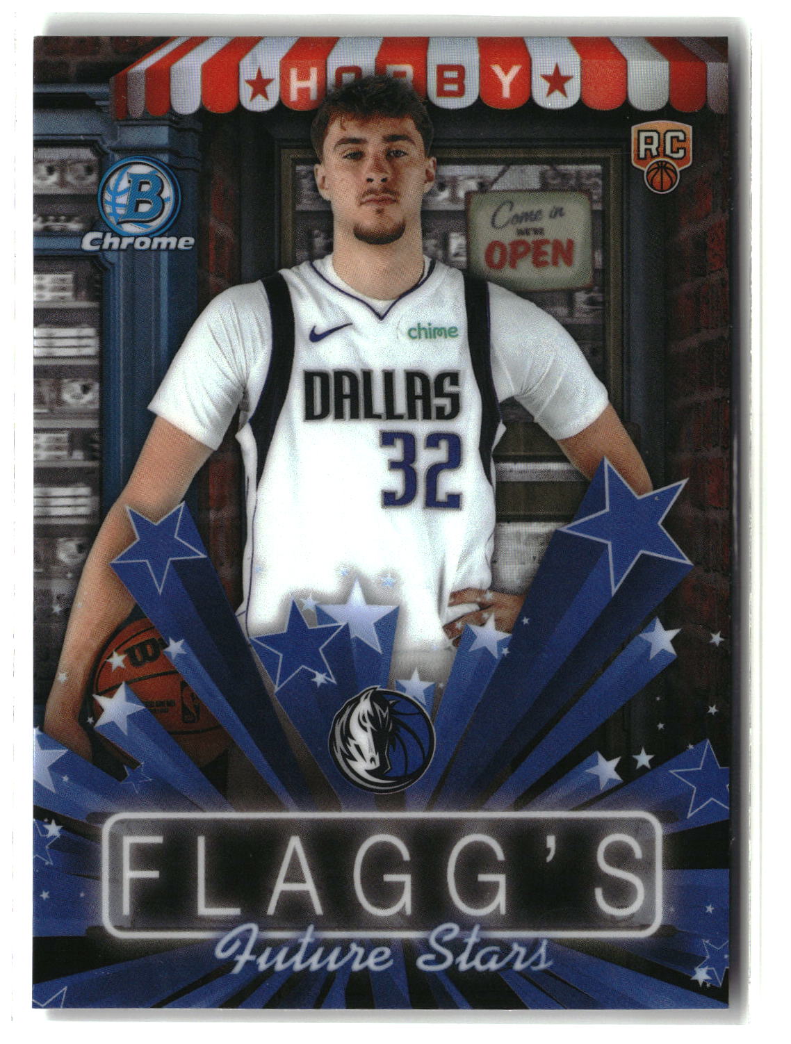Cooper Flagg 2025-26 Bowman Hobby Stars Refractor #HS-3