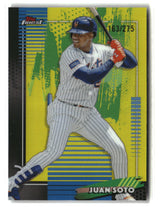Juan Soto 2026 Finest Yellow Refractors #18 #/275