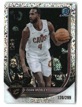 Evan Mobley 2025-26 Bowman Chrome Speckle Refractors #BCV-93 #/299