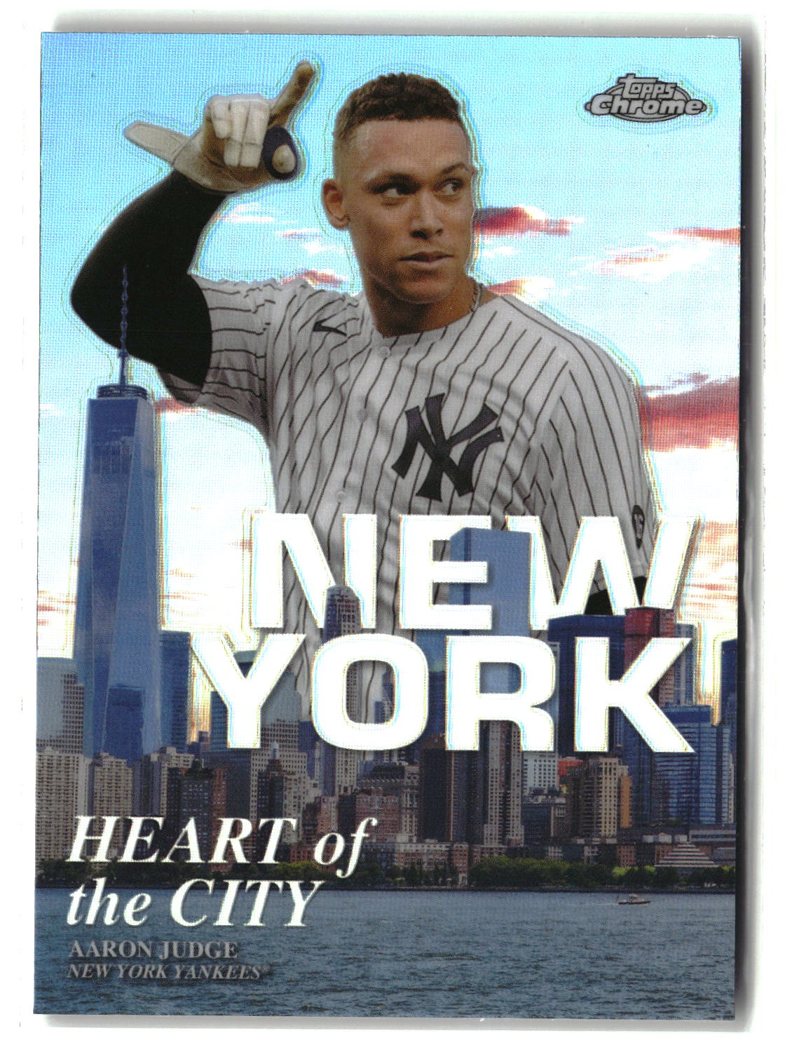 Aaron Judge 2022 Topps Chrome Heart of the City #HOC-13