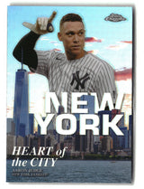 Aaron Judge 2022 Topps Chrome Heart of the City #HOC-13