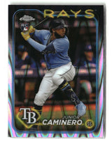 Junior Caminero 2024 Topps Chrome Raywave Refractors #213