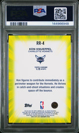 Kon Knueppel 2025-26 Topps Chrome Radiating Rookies #RR-4 PSA 9