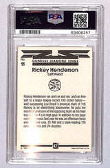 Rickey Henderson 1983 Donruss #11 PSA 10