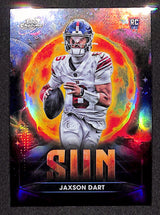 Jaxson Dart 2025 Topps Chrome Cosmic Planetary Pursuit Sun #PPSU-JD