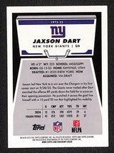 Jaxson Dart 2025 Topps Chrome 1975 Topps Yellow Refractor #1975-25 #/275