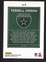 Terrell Owens 2024 Donruss Optic Downtown! #8