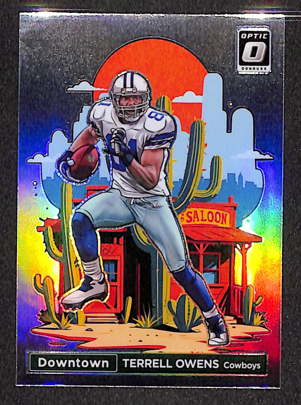 Terrell Owens 2024 Donruss Optic Downtown! #8