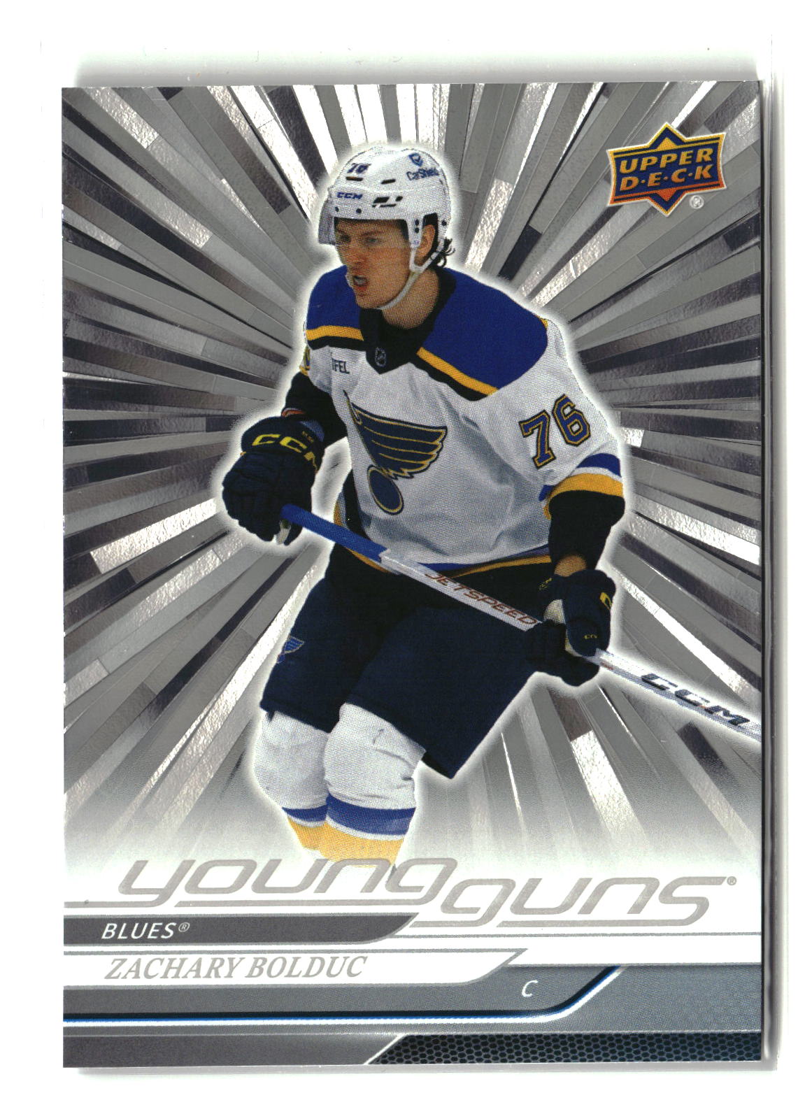 Zachary Bolduc 2024-25 Upper Deck Outburst Silver #201