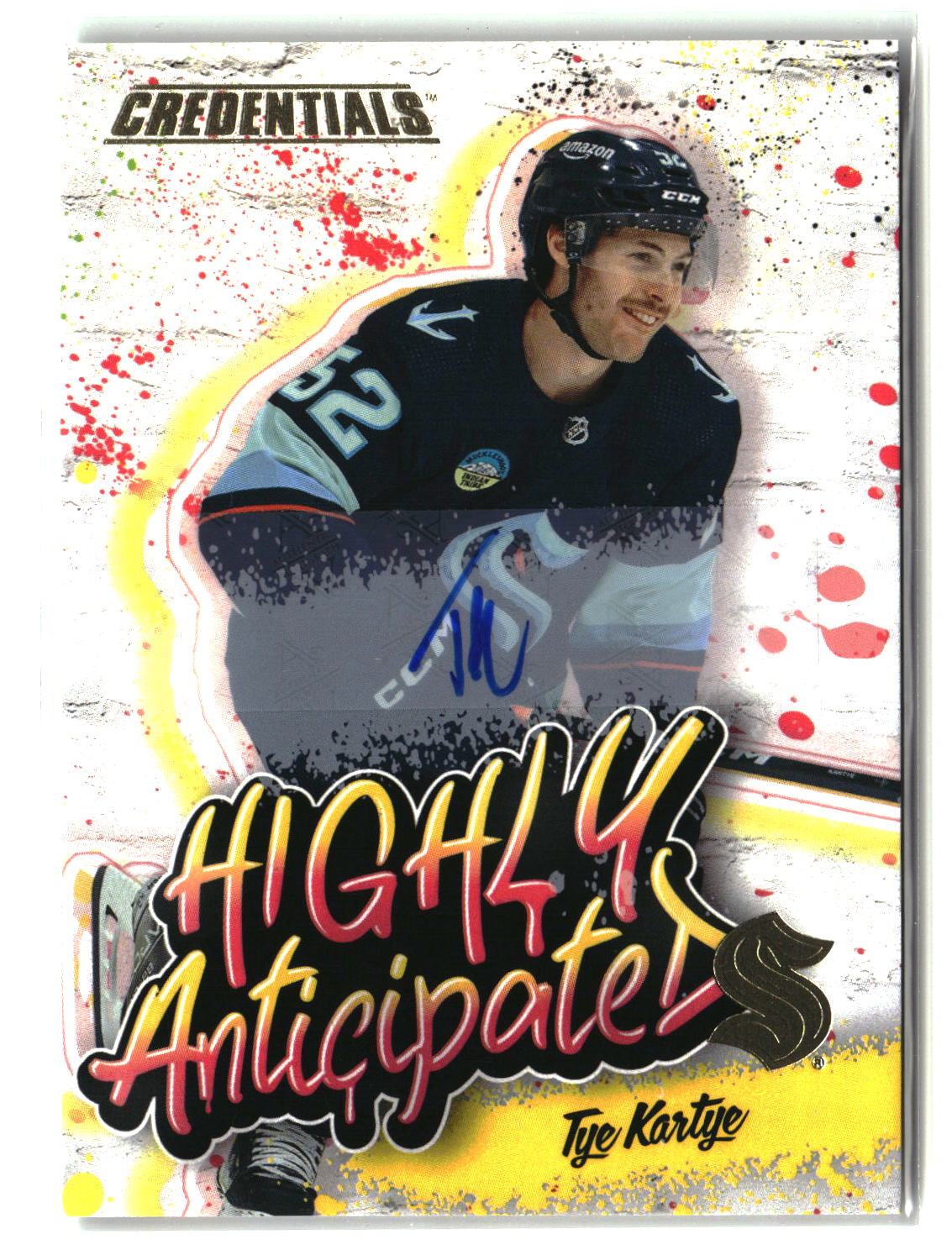 Tye Kartye 2023-24 Upper Deck Credentials Highly Anticipated Autographs #HA-35