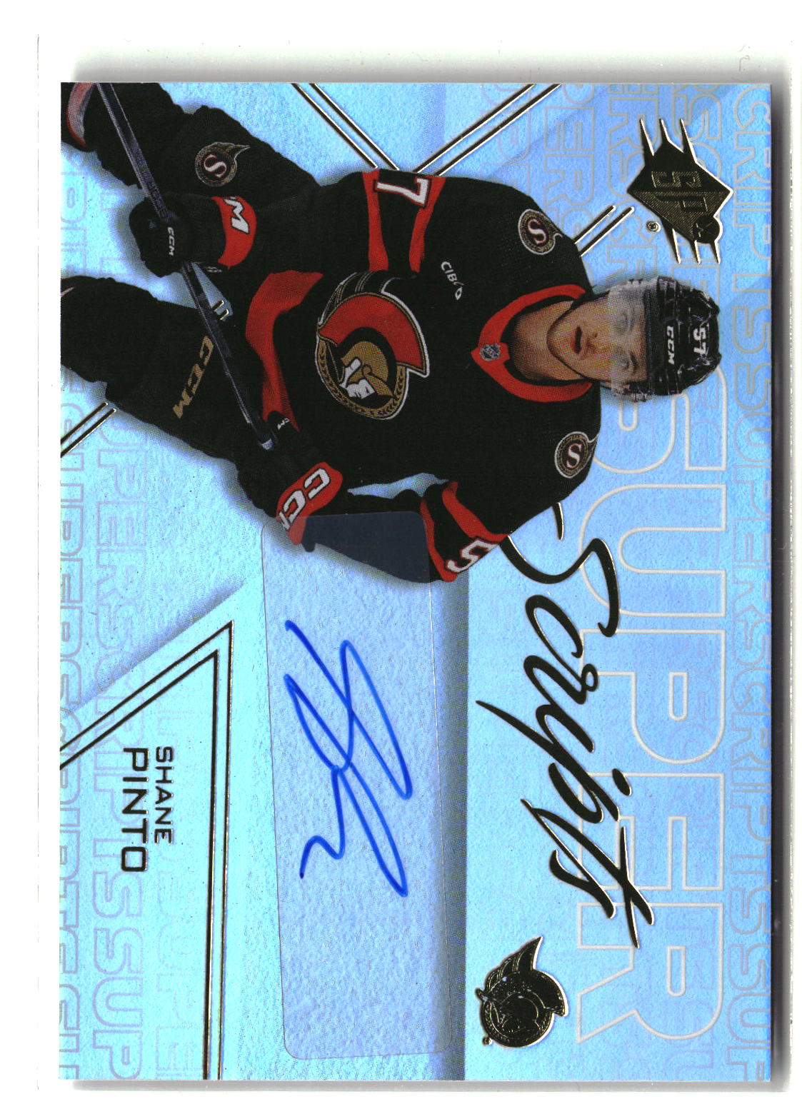 Shane Pinto 2024-25 SPx Super Scripts #SS-SP
