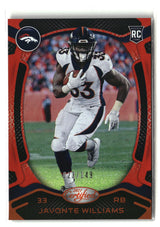 Javonte Williams 2021 Panini Certified Mirror Orange #115 #/149