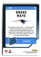 Drake Maye 2024 Donruss Optic #229