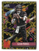 Kyler Murray 2025 Topps Chrome Cosmic Gold Interstellar Refractor #1 #/50