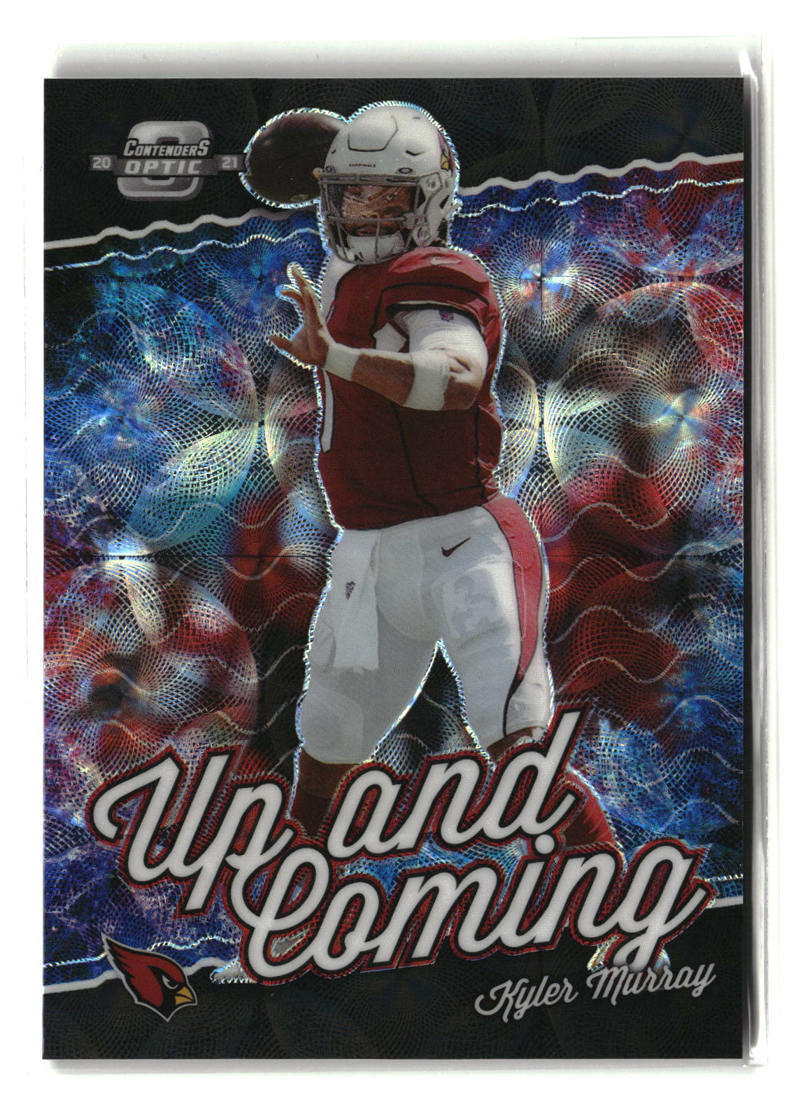 Kyler Murray 2021 Panini Contenders Optic Up and Coming Black Scope #UC-KMU #/25