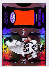 Javonte Williams 2021 Certified New Generation Jerseys Mirror Pink #NG-15 #/199