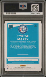 Tyrese Maxey 2020-21 Donruss Optic Holo #171 PSA 9