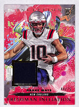 Drake Maye 2024 Topps Inception Freshman Initiation Red #FI-11 #/75