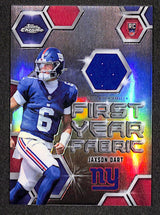 Jaxson Dart 2025 Topps Chrome First Year Fabric #FYF-JD