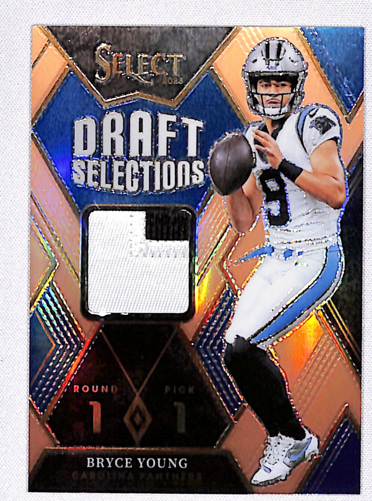 Bryce Young 2023 Select Draft Selections Copper Prizm #DAM-BYO #/49