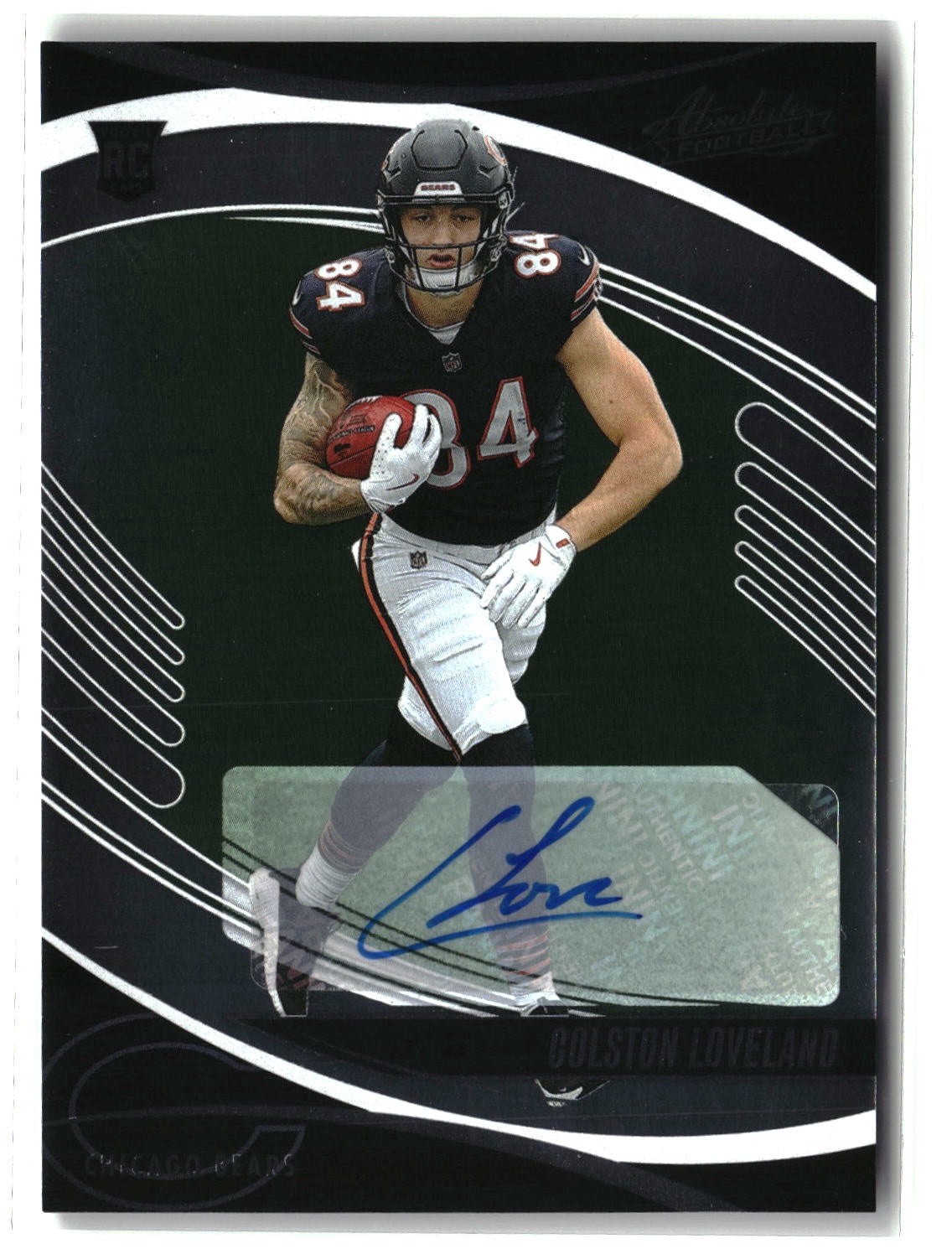 Colston Loveland 2025 Panini Absolute Signature Rookies #114