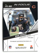 Rome Odunze 2025 Panini Mosaic In Focus Signatures #IFS-ROE