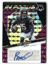 Rome Odunze 2025 Panini Mosaic In Focus Signatures #IFS-ROE