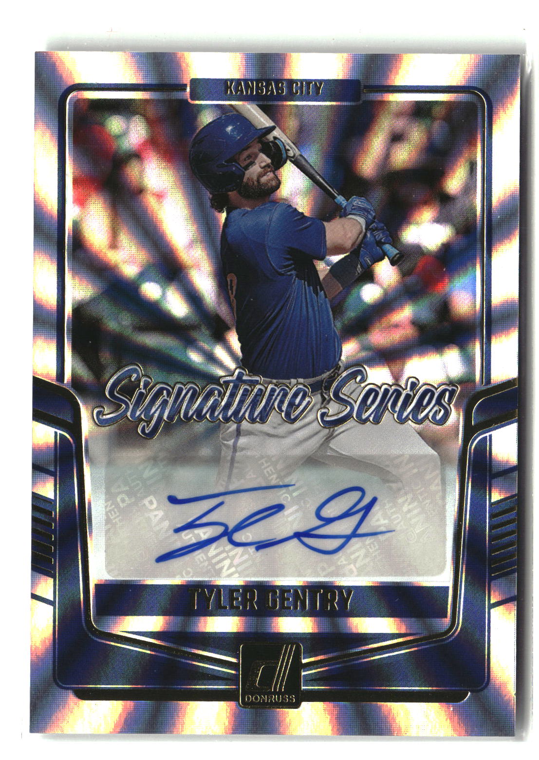 Tyler Gentry 2024 Donruss Signature Series Laser #SS-TG