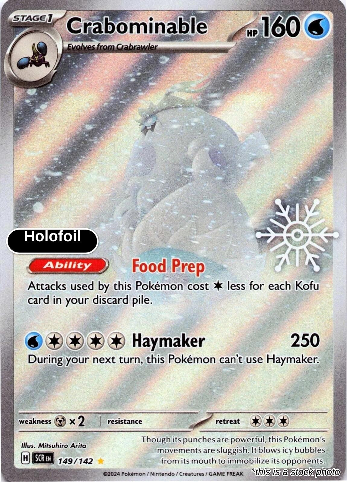 Crabominable - 149/142 (Holiday Calendar)