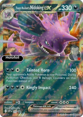 Team Rocket's Nidoking ex - 217