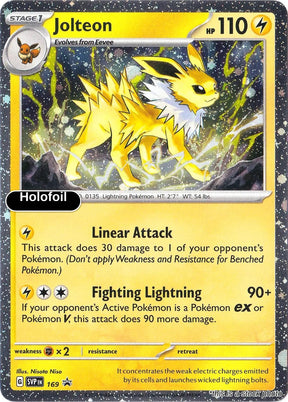 Jolteon - 169 (Cosmos Holo)