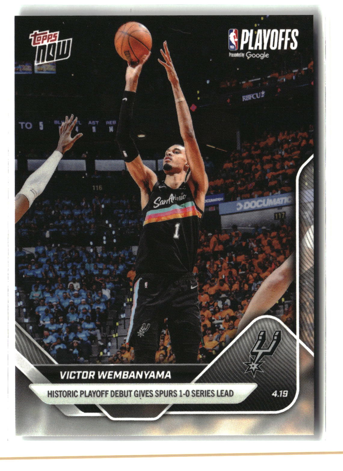 Victor Wembanyama 2025-26 Topps Now #265