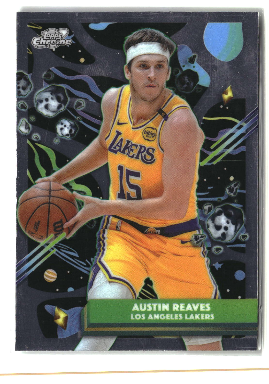 Austin Reaves 2025-26 Topps Chrome Cosmic #159