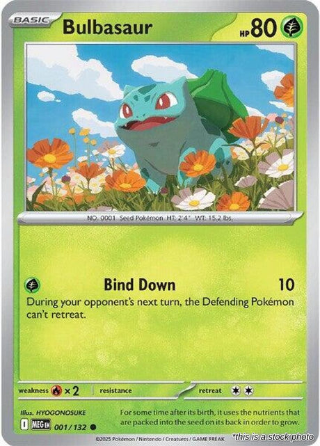 Bulbasaur - 001/132 - [MEG - ME01: Mega Evolution]