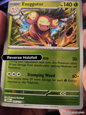Exeggutor - 005/132 - [MEG - ME01: Mega Evolution] - Reverse Holofoil
