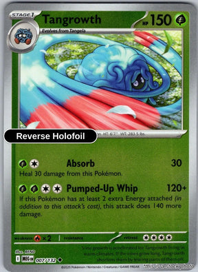 Tangrowth - 007/132 - [MEG - ME01: Mega Evolution] - Reverse Holofoil