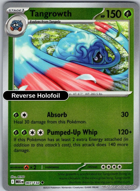 Tangrowth - 007/132 - [MEG - ME01: Mega Evolution] - Reverse Holofoil