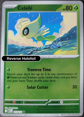 Celebi - 012/132 - [MEG - ME01: Mega Evolution] - Reverse Holofoil