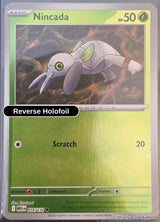 Nincada - 016/132 - [MEG - ME01: Mega Evolution] - Reverse Holofoil