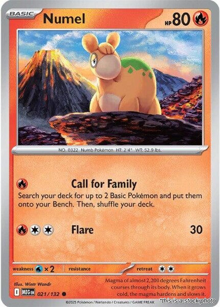 Numel - 021/132 - [MEG - ME01: Mega Evolution]