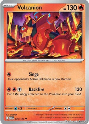 Volcanion - 025/132 - [MEG - ME01: Mega Evolution]