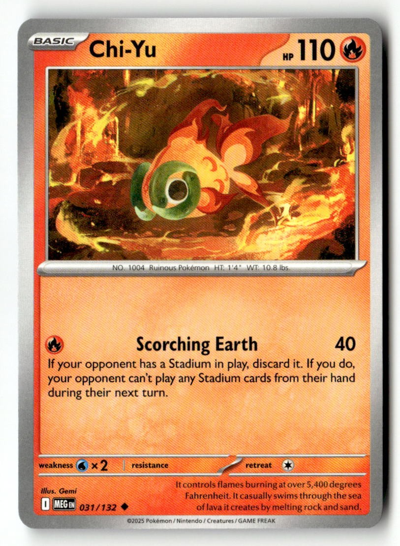 Chi-Yu - 031/132 - [MEG - ME01: Mega Evolution]