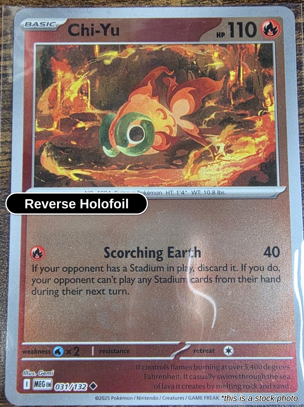 Chi-Yu - 031/132 - [MEG - ME01: Mega Evolution] - Reverse Holofoil