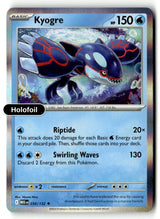 Kyogre - 034/132 - [MEG - ME01: Mega Evolution] - Holofoil