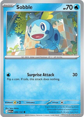Sobble - 039/132 - [MEG - ME01: Mega Evolution]