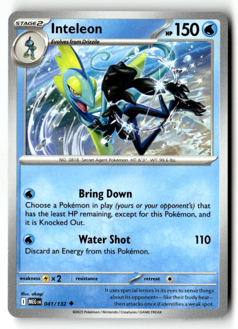 Inteleon - 041/132 - [MEG - ME01: Mega Evolution]