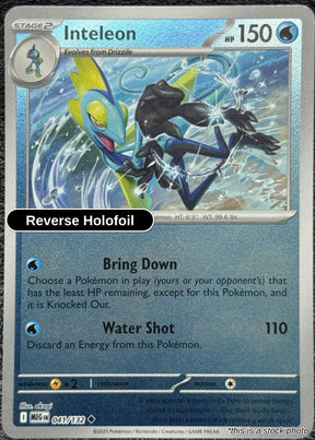Inteleon - 041/132 - [MEG - ME01: Mega Evolution] - Reverse Holofoil